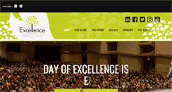 Desktop Screenshot of dayofexcellence.com